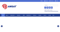 Desktop Screenshot of amsat-na.com